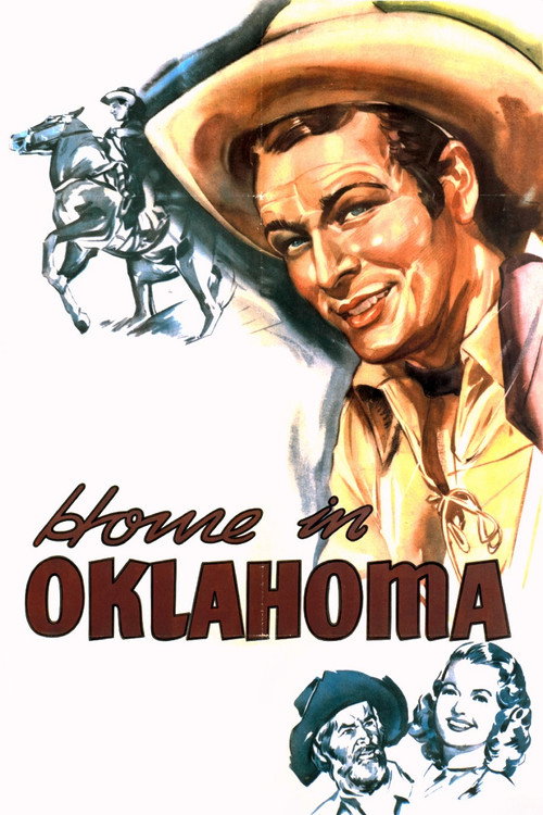 Movie poster for Home in Oklahoma (1946)