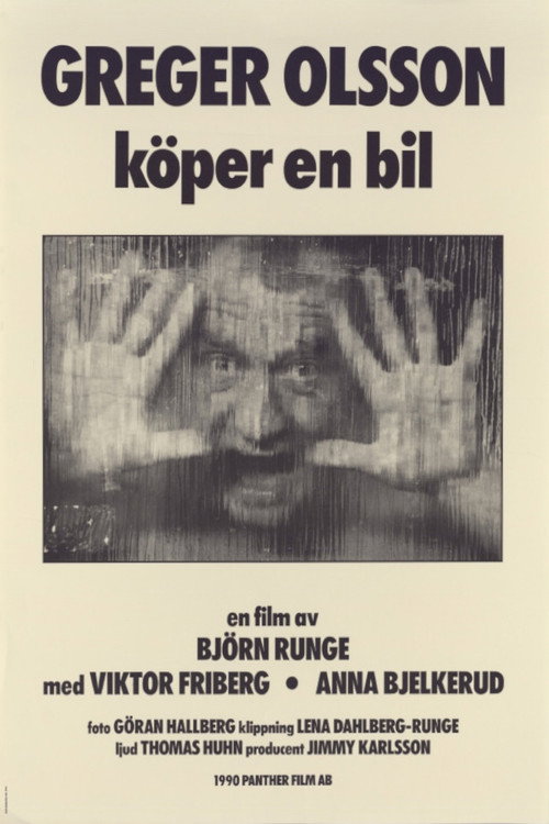 Movie poster for Greger Olsson köper en bil (1990)