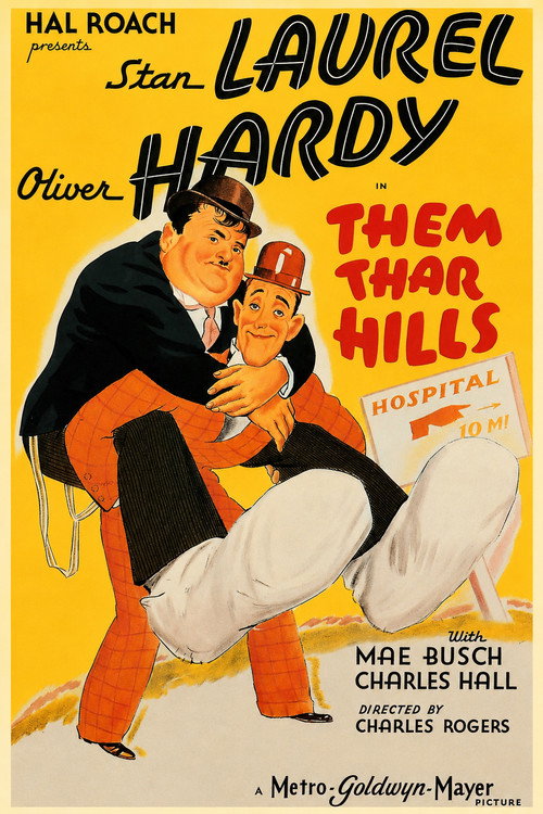 Movie poster for Them Thar Hills (1934)
