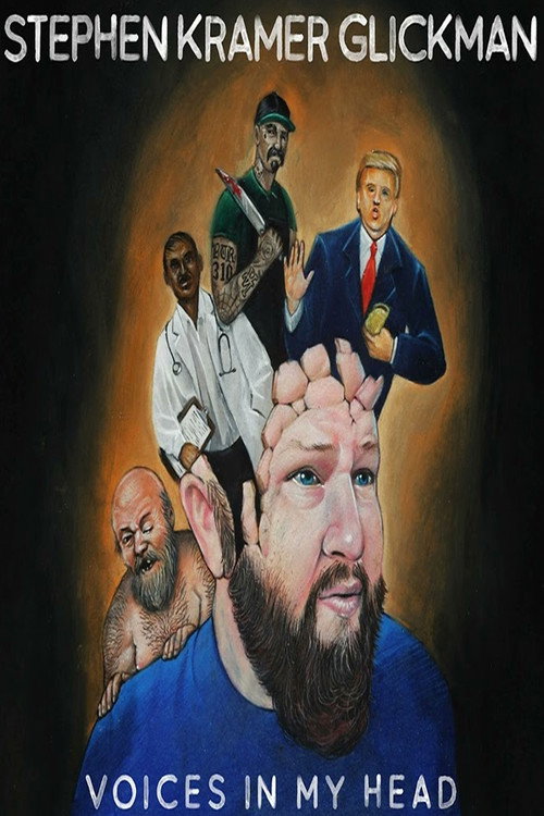 Movie poster for Stephen Kramer Glickman: Voices In My Head (2024)