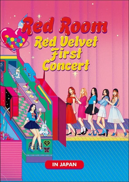Movie poster for Red Velvet 1st Concert “Red Room” in JAPAN (2018)