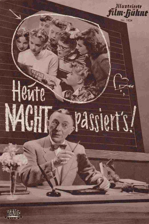Movie poster for Heute nacht passiert’s (1953)