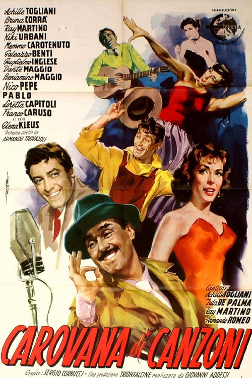 Movie poster for Caravan of songs (1955)