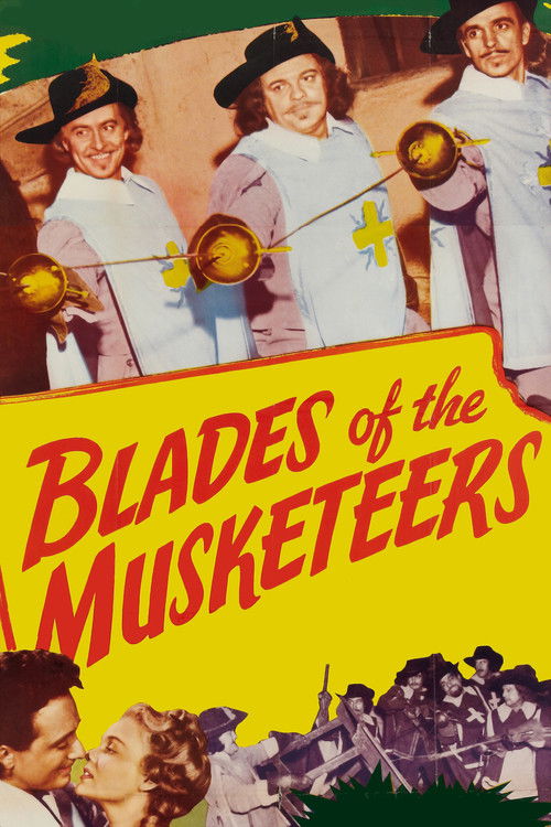 Movie poster for Blades of the Musketeers (1950)