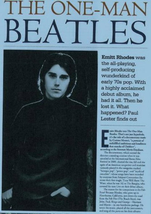 Movie poster for The One Man Beatles (2009)