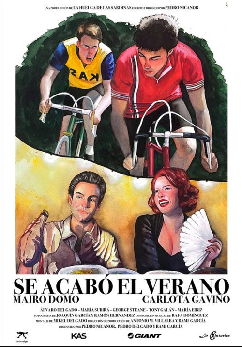 Movie poster for Se acabó el verano (2023)