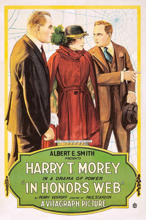 Movie poster for In Honor's Web (1919)