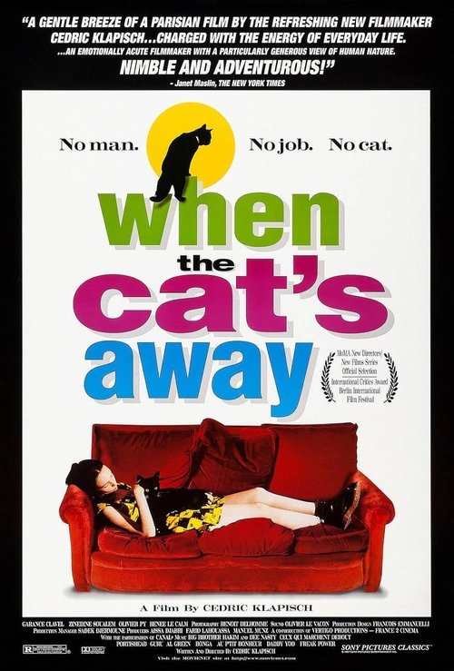 Movie poster for When the Cat's Away (1996)