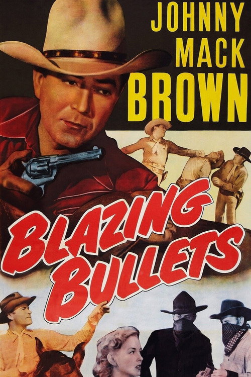 Movie poster for Blazing Bullets (1951)