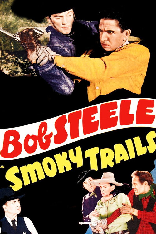 Movie poster for Smoky Trails (1939)
