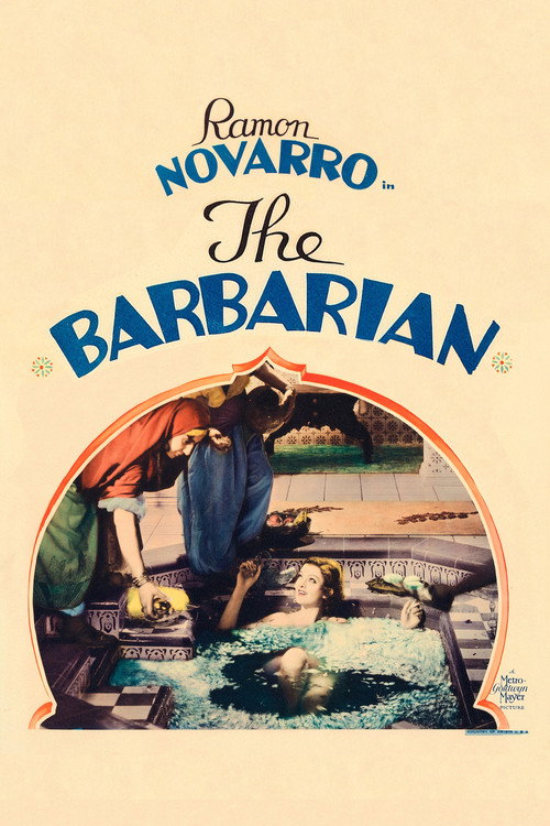 Movie poster for The Barbarian (1933)