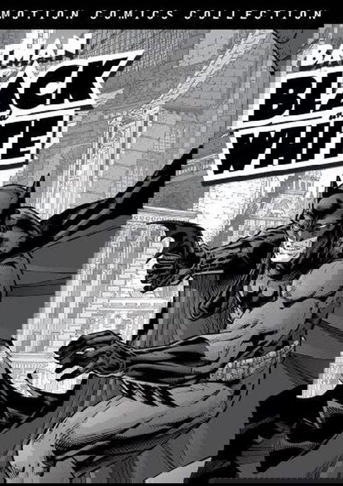 Batman: Black and White Motion Comics poster