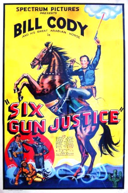 Movie poster for Six Gun Justice (1935)