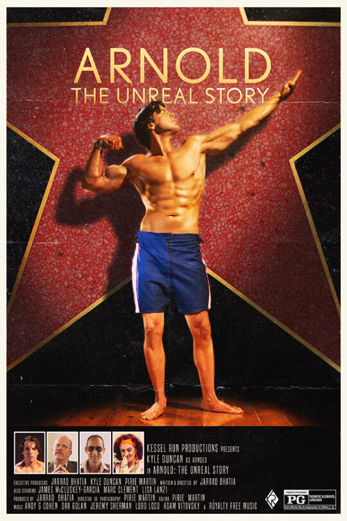 Movie poster for Arnold: The Unreal Story (2025)
