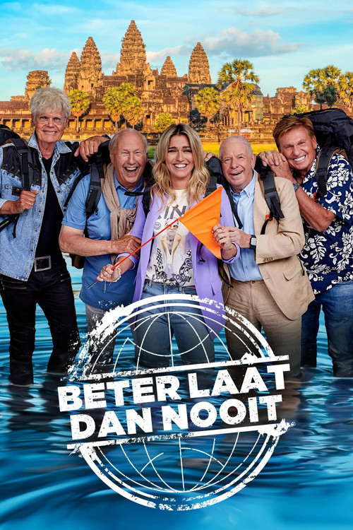 Beter laat dan nooit poster