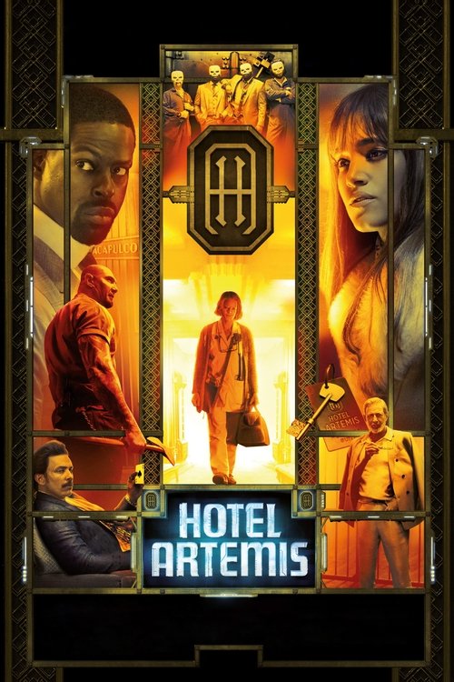 Movie poster for Hotel Artemis (2018)