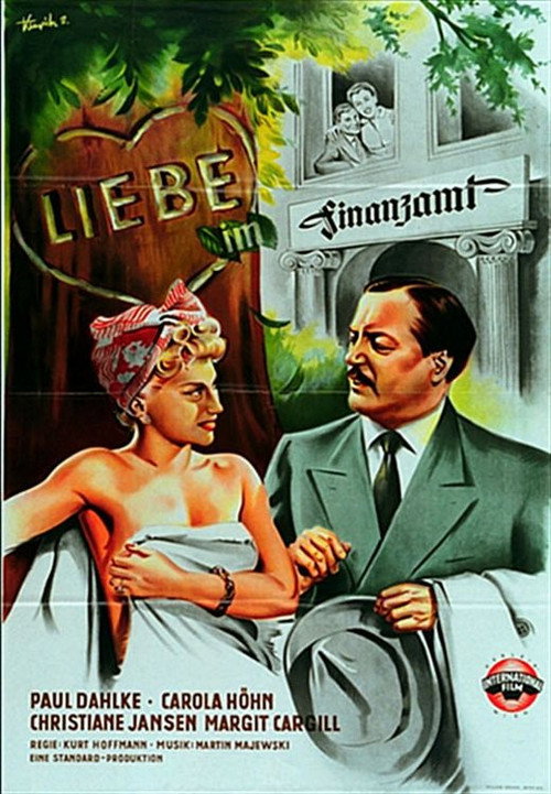 Movie poster for Liebe im Finanzamt (1952)