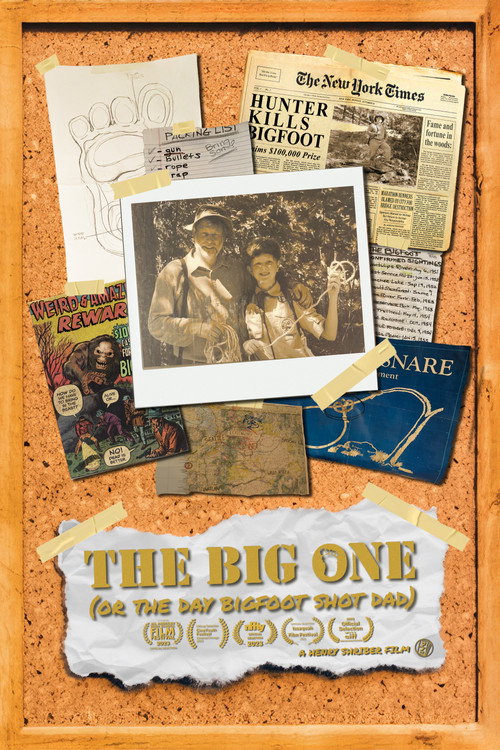 Movie poster for The Big One: The Day Bigfoot Shot Dad (2022)