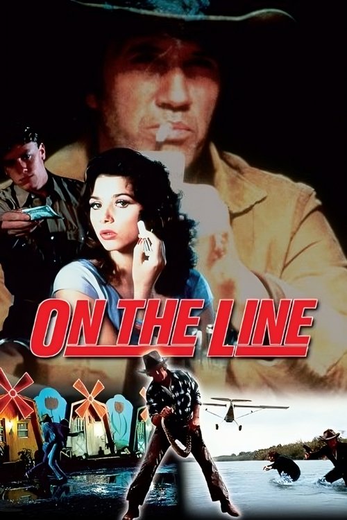 Movie poster for On the Line (1984)