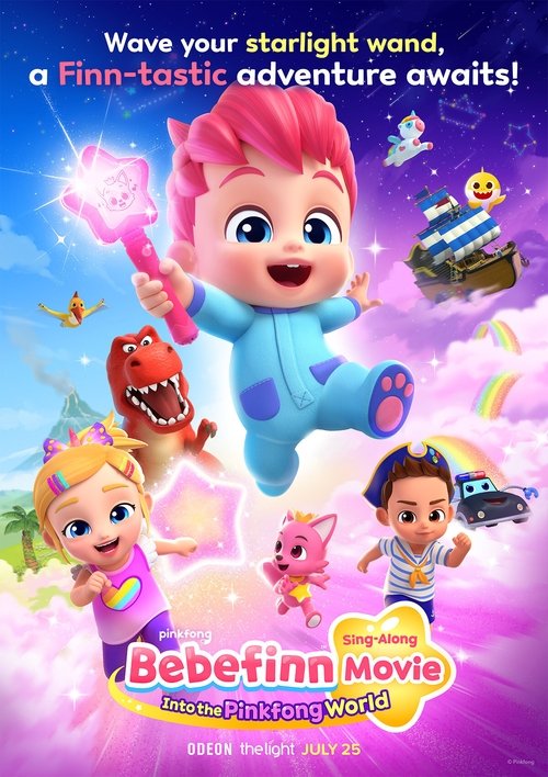 Movie poster for Bebefinn Sing-Along Movie: Into the Pinkfong World (2025)
