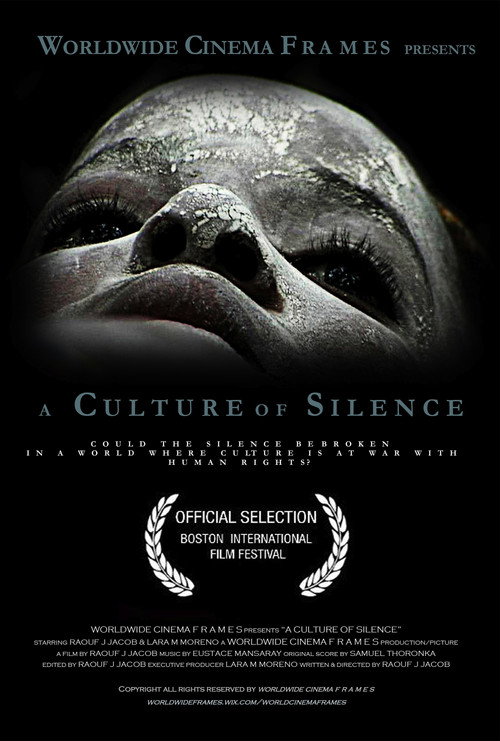 Movie poster for A Culture of Silence (2013)