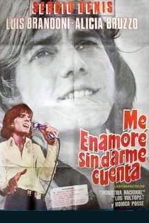 Movie poster for Me enamoré sin darme cuenta (1972)