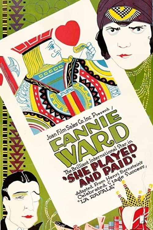 Movie poster for She Played and Paid (1920)