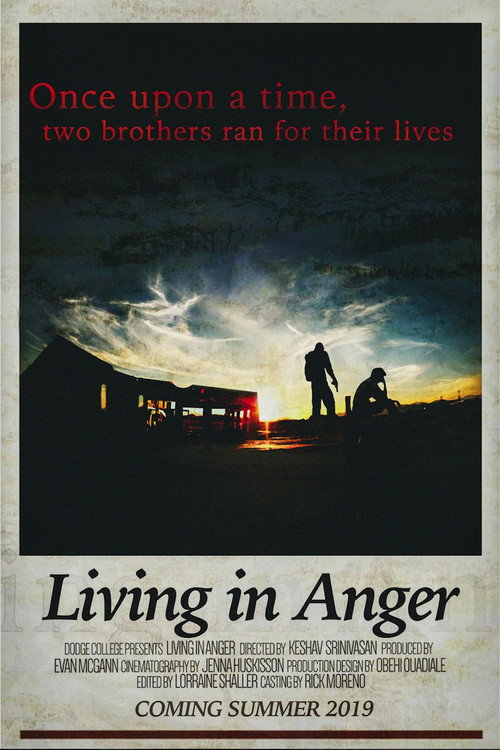 Movie poster for Living in Anger (2019)