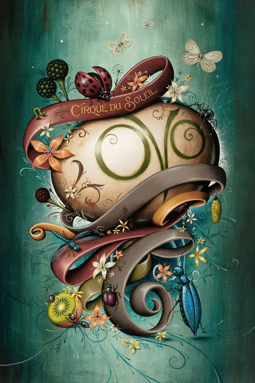 Movie poster for Cirque du Soleil: OvO (2009)