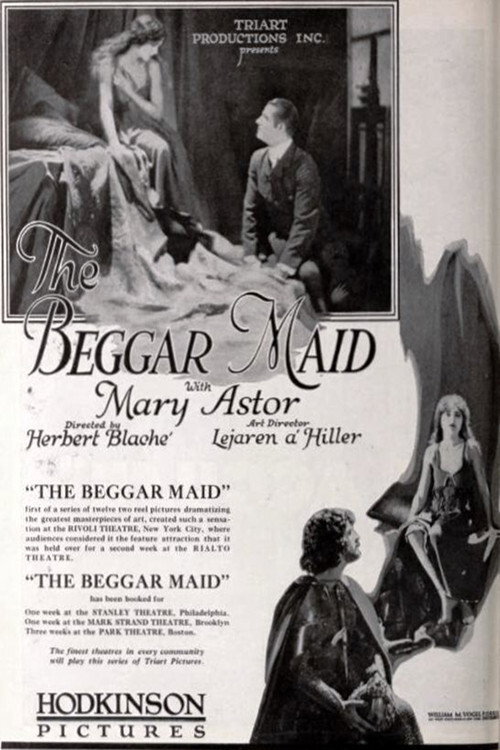 Movie poster for The Beggar Maid (1921)