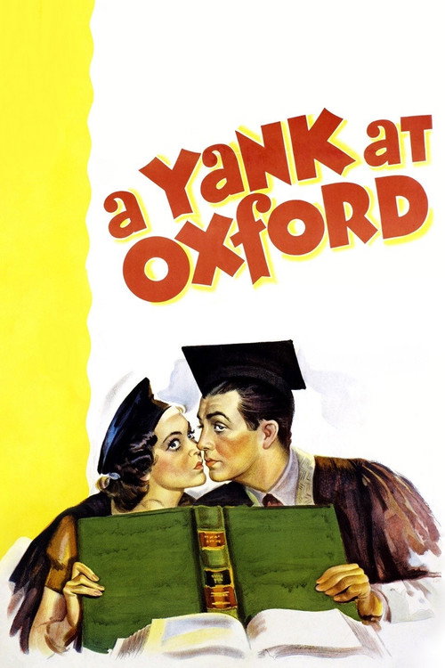Movie poster for A Yank at Oxford (1938)