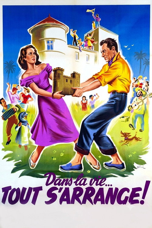 Movie poster for Dans la vie tout s'arrange (1952)