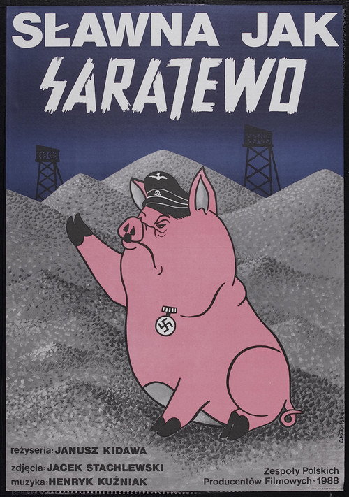 Movie poster for Famous Like Sarajevo (1988)