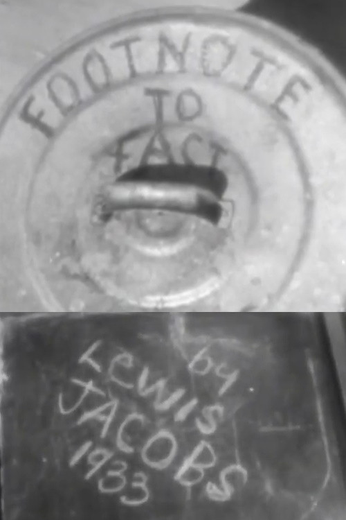 Movie poster for Footnote to Fact (1933)