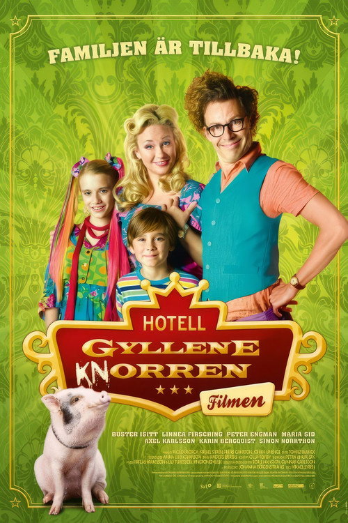 Movie poster for Hotell Gyllene Knorren - filmen (2011)