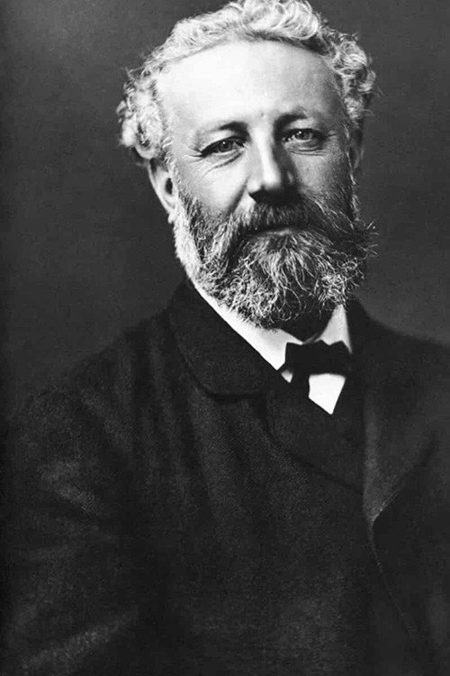 Photo of Jules Verne, Writing