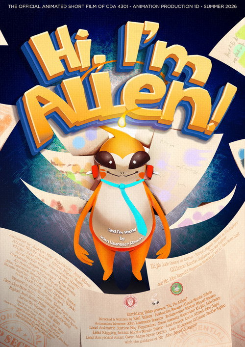 Movie poster for Hi, I'm Allen! (2026)
