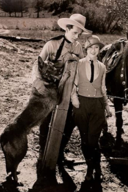 Movie poster for The Four-Footed Ranger (1928)