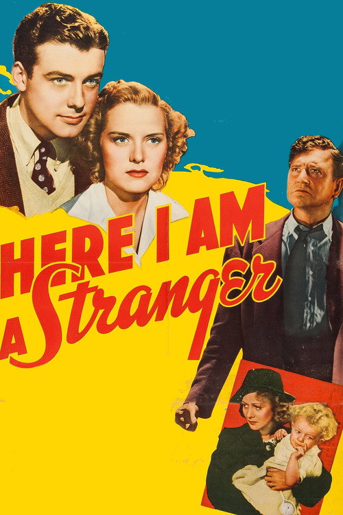 Movie poster for Here I Am a Stranger (1939)