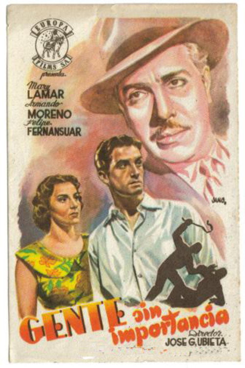 Movie poster for Gente sin importancia (1950)