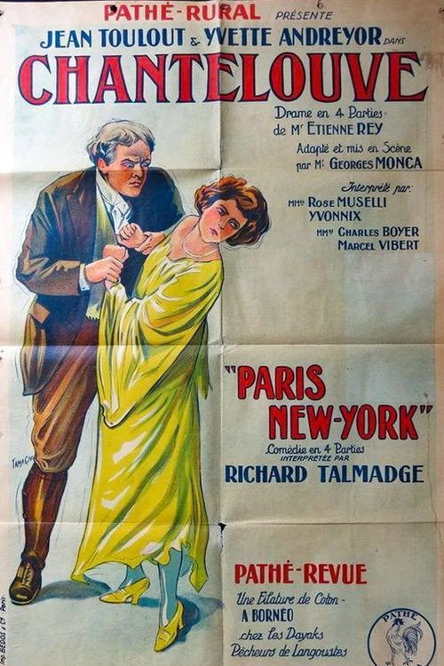 Movie poster for Chantelouve (1921)