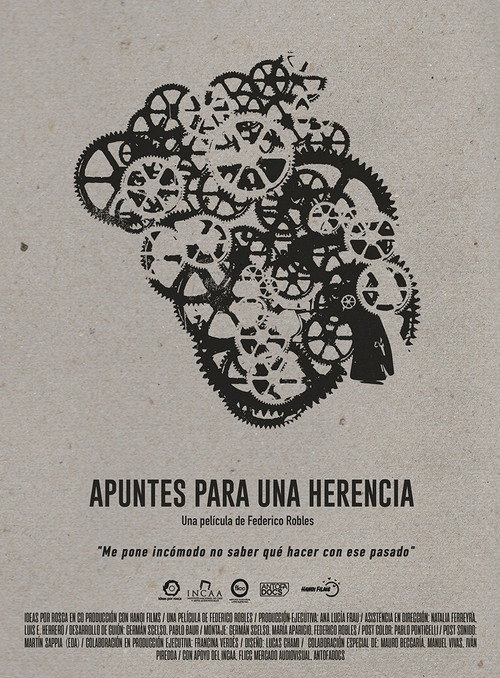 Movie poster for Apuntes para una herencia (2019)