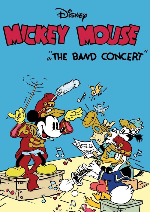 Movie poster for The Band Concert (1935)