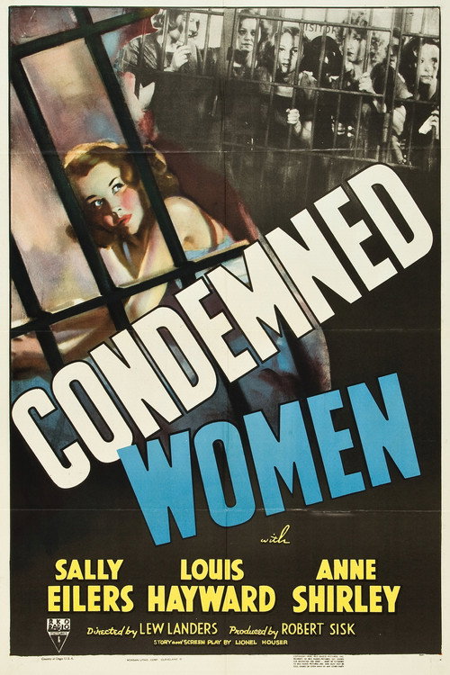 Movie poster for Condemned Women (1938)