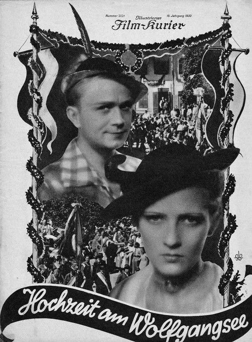 Wedding at Lake Wolfgang poster