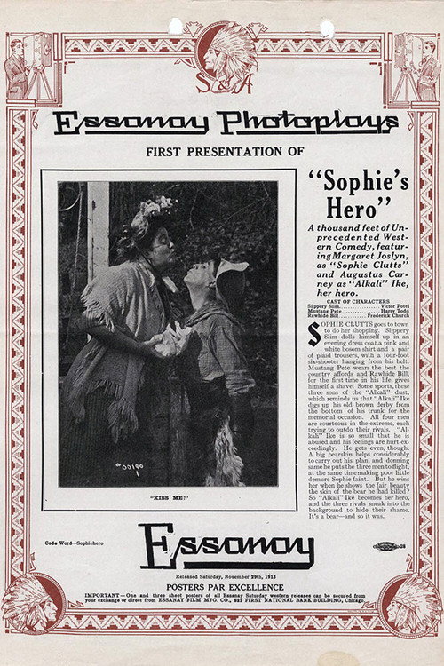 Movie poster for Sophie's Hero (1913)