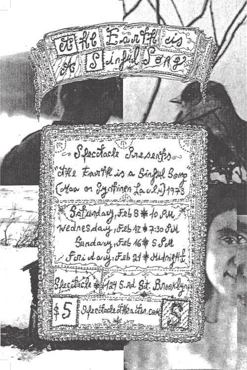 Movie poster for The Earth Is a Sinful Song (1973)
