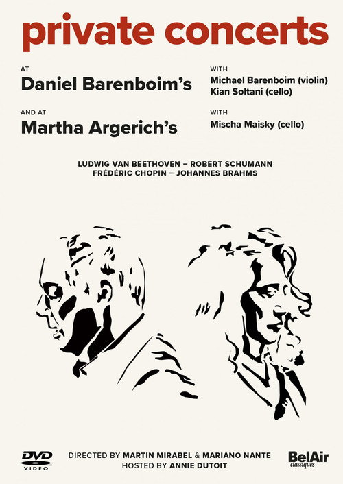 Movie poster for Concerts Privés chez Martha Argerich et Daniel Barenboim