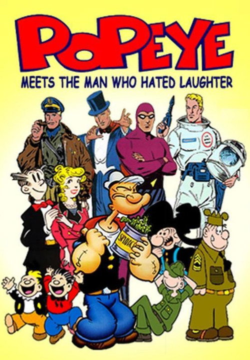 Movie poster for Popeye Meets the Man Who Hated Laughter (1972)
