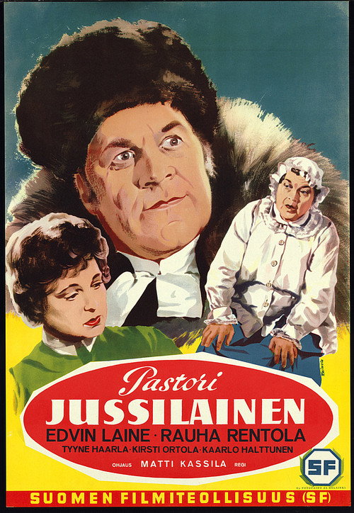 Movie poster for Pastori Jussilainen (1955)